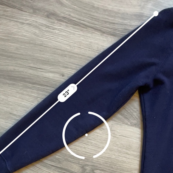 Small navy blue GAP zip up hoodie sweatshirt - Picture 12 of 12